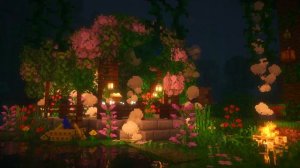 Раслабляющая музыка на фоне Minecraft Relax