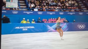 Лара Наки Гутманн. Произвольная программа в Милане 19.02.2026