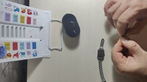 как уменьшить звенья на часах Casio (женские)