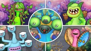 Объединение Эфирных и Природных Монстров - My Singing Monsters