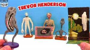 Лепим МОНСТРОВ ТРЕВОРА ХЕНДЕРСОНА  Хлопковый Призрак и другие ► Видео Лепка