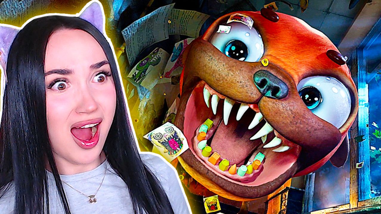 🐶ЗА МНОЙ ОХОТИТСЯ ГИГАНТСКАЯ СОБАКА! смотреть онлайн