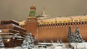 Снегопад на Красной площади ❄️ Спокойная зимняя прогулка по Москве 🚶♂️✨