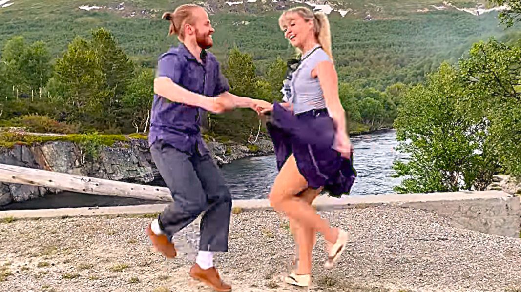 ROCKIN BOOGIE WOOGIE DANCE - Sondre & Tanya. #Танцы смотреть онлайн