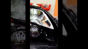 установка линз на Ниссан Теана J31