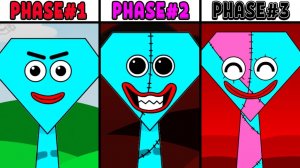 INCREDIBOX SPRUNKI 💎 ВСЕ ФАЗЫ НОВОГО OC ✨ ХАГГИ 2️⃣ ⚡ ОТ 1️⃣ ДО 3️⃣ ФАЗЫ 🚀