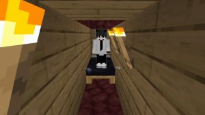 Я ПОСТРОИЛ СЕКРЕТНУЮ КОМНАТУ В АДУ И СПРЯТАТЬСЯ ОТ ЖИТЕЛЕЙ В МАЙНКРАФТ | Рыжик Minecraft