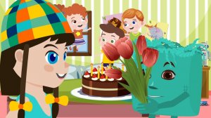 Зебра в клеточку  - С Днем рождения - Детская песня про День рождения - Танцевальные детские песни