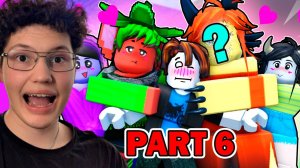 УБЕГИ ОТ ЦУНАМИ НО ВСЕ СТАЛИ ДЕВУШКАМИ (ЧАСТЬ 6)! РЕАКЦИЯ НА РОБЛОКС АНИМАЦИЮ