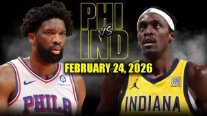 25.02.2026 | ОБЗОР МАТЧА | Индиана Пэйсерс - Филадельфия Сиксерс | Highlights