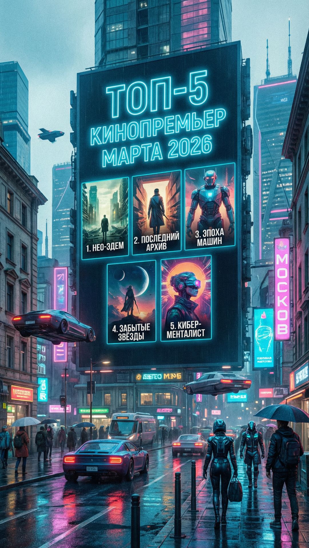 ТОП-5 кинопремьер второй марта 2026