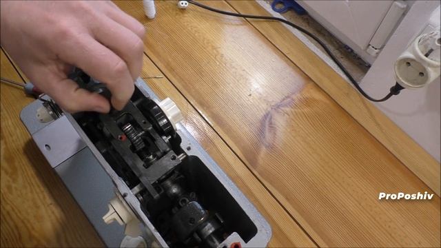 Стук на копире Чайка 2. Ремонт швейной машинки | ProPoshiv