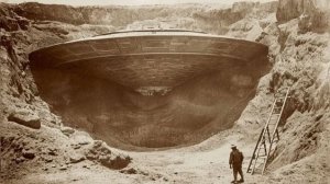 Окаменевшую Виману-древний космический корабль обнаружили внутри горы