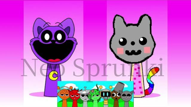 СПРУНКИ ОС: CatNap ПРОТИВ НЯШНОГО 😸 КОТИКА! РЕКЦИЯ смотреть онлайн