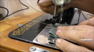 Как установить иглу на швейной машинке ПМЗ 1М | ProPoshiv