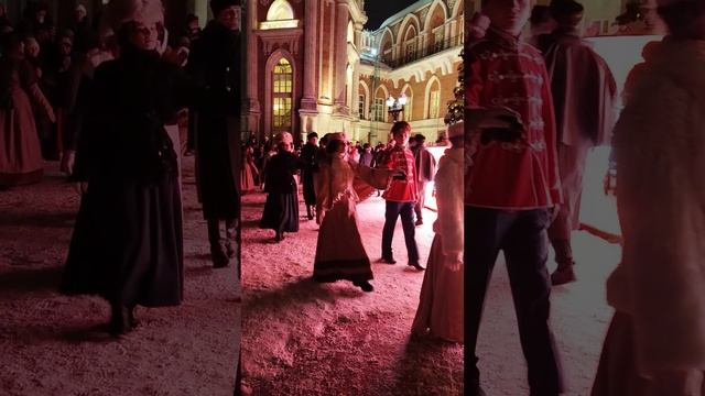 Полонез и как его раньше танцевали.