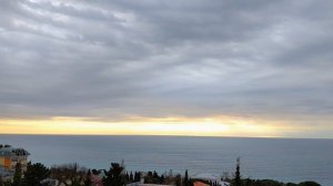 Кореиз.Рассвет над морем.