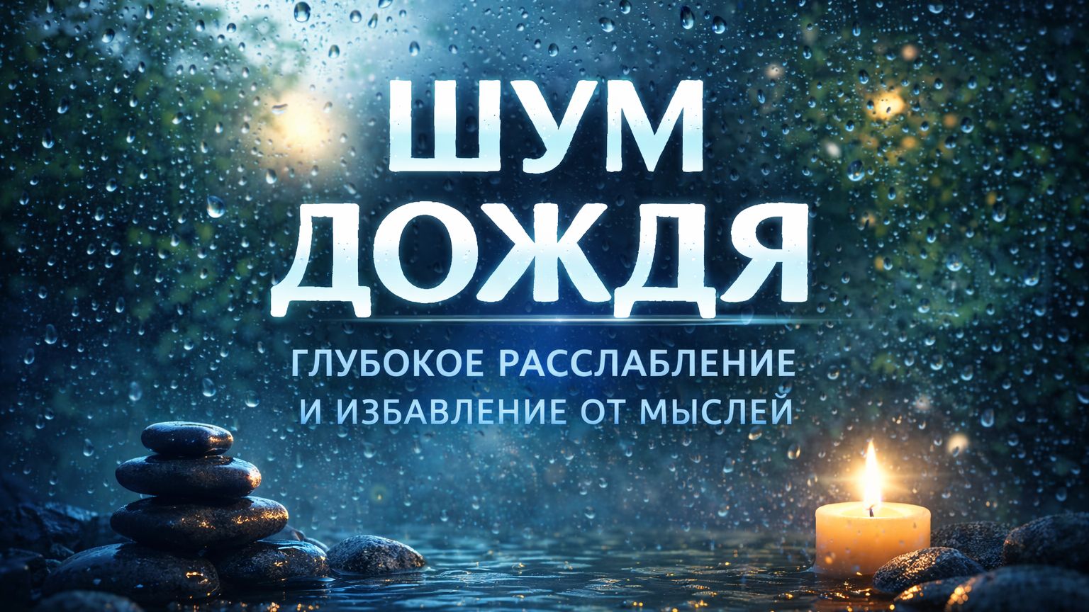 Шум дождя для сна: 3 часа глубокого расслабления и избавления от мыслей