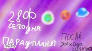 28 сегодня парад планет после заката солнца
