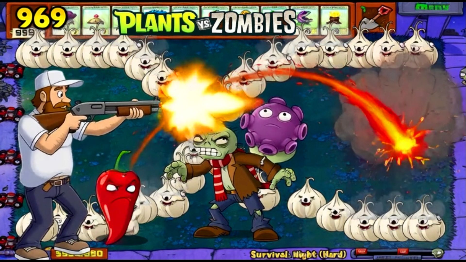 Зомби против растений! Plants vs Zombies ПвЗ PvZ Растения против Зомби смотреть онлайн