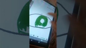 Я рисую на планшете