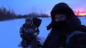 Зимняя Рыбалка я и Ильдар..неплохо так то 4.02.2026 г. ❄🐟👍😎😊