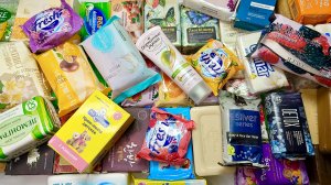 распаковка мыла. unpacking soap