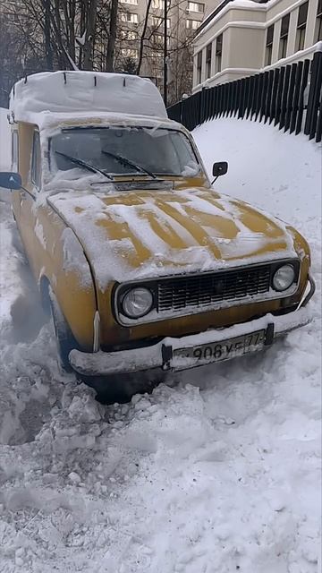 Renault 4f4 холодный старт в - 20 после недели простоя