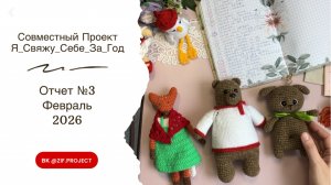 Я свяжу себе за год, отчет №3, Февраль, участник 54