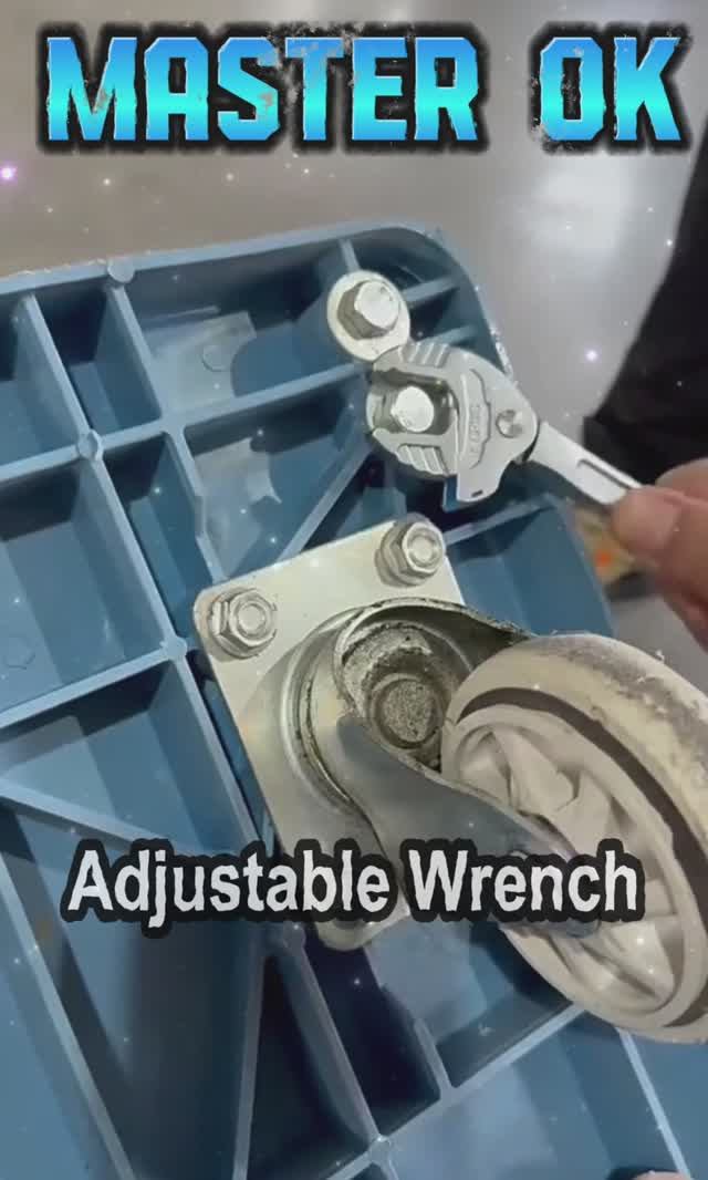 Гаечный Ключ Разводной С Самозатягивающимся Захватом Крабовым Когтем !