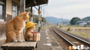 3 минуты, чтобы исцелить свою душу ☀️ Японские кошки, загородный поезд и уютный домашний релакс.