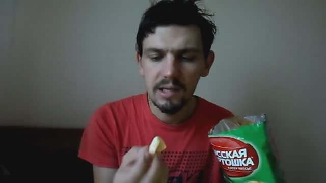 ОБЖОР РУССКАЯ КАРТОШКА СО ВКУСОМ СМЕТАНА И ЗЕЛЕНЫЙ ЛУК