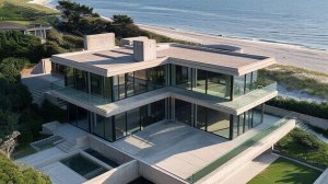 Мой шикарный особняк стоит на берегу Финского залива, красивое место, рядом шоссе...