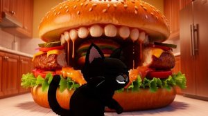 Глитч. Бургер 🍔👾🕳️