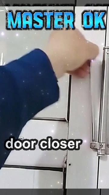 Как Установить Простой Пружинный Доводчик Двери Самостоятельно ?