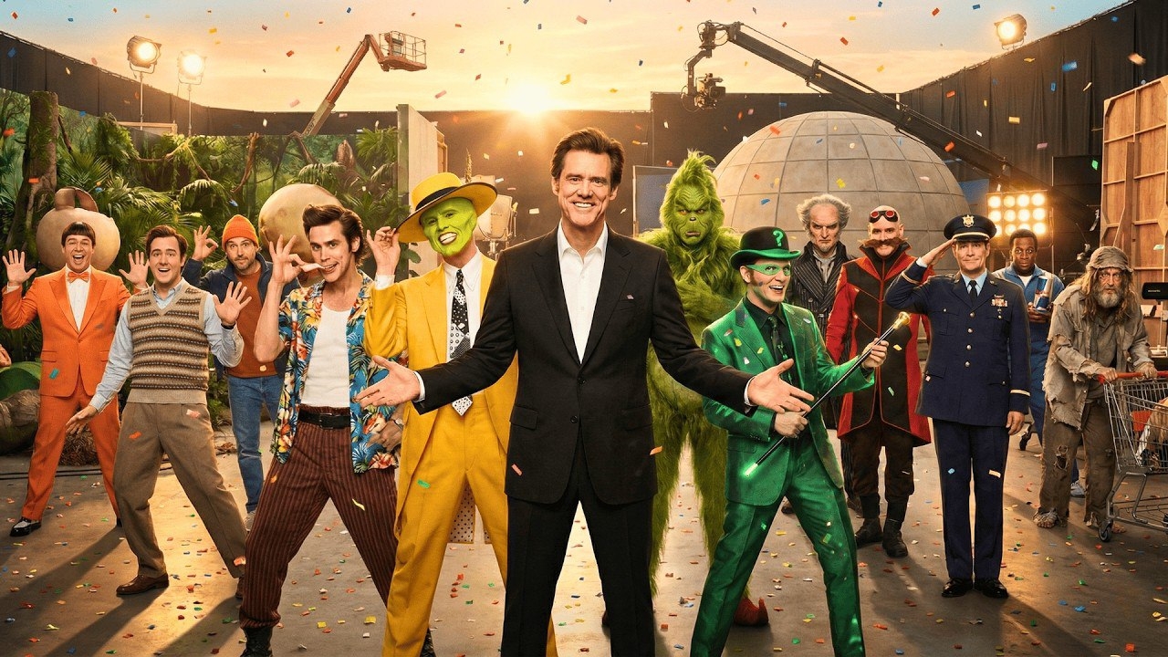 Джим Керри и его легендарные роли. Эйс Вентура, Маска, Гринч и многие другие