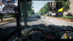 The Bus на UE5: обновлённая графика 🚌 Городские маршруты за рулём Thrustmaster TX 🎮