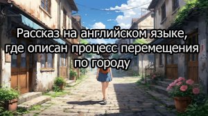 Как описывать процесс перемещения по городу на английском | Рассказ про жизнь в городе