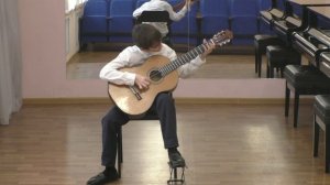 Сульдин Дмитрий, ЦДШИ, Кемерово - В. Козлов "Испанский танец"