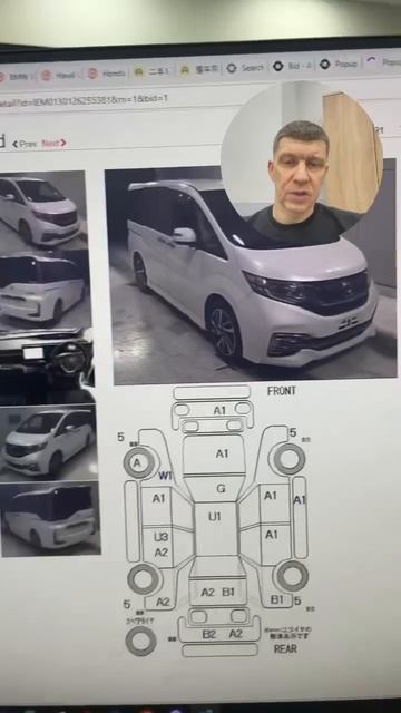 Nonda Stepwagon из Японии