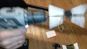 Моталка для ниток из шуруповерта