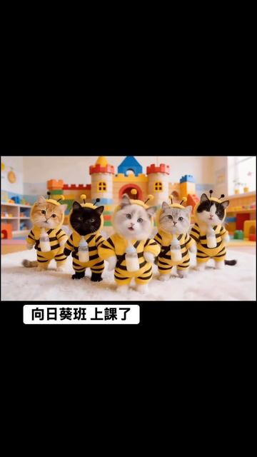 Котики как пчелки