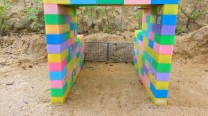 29. Экскаватор, Самосвал, Бульдозер трансформируют свой внешний вид через волшебную дверь