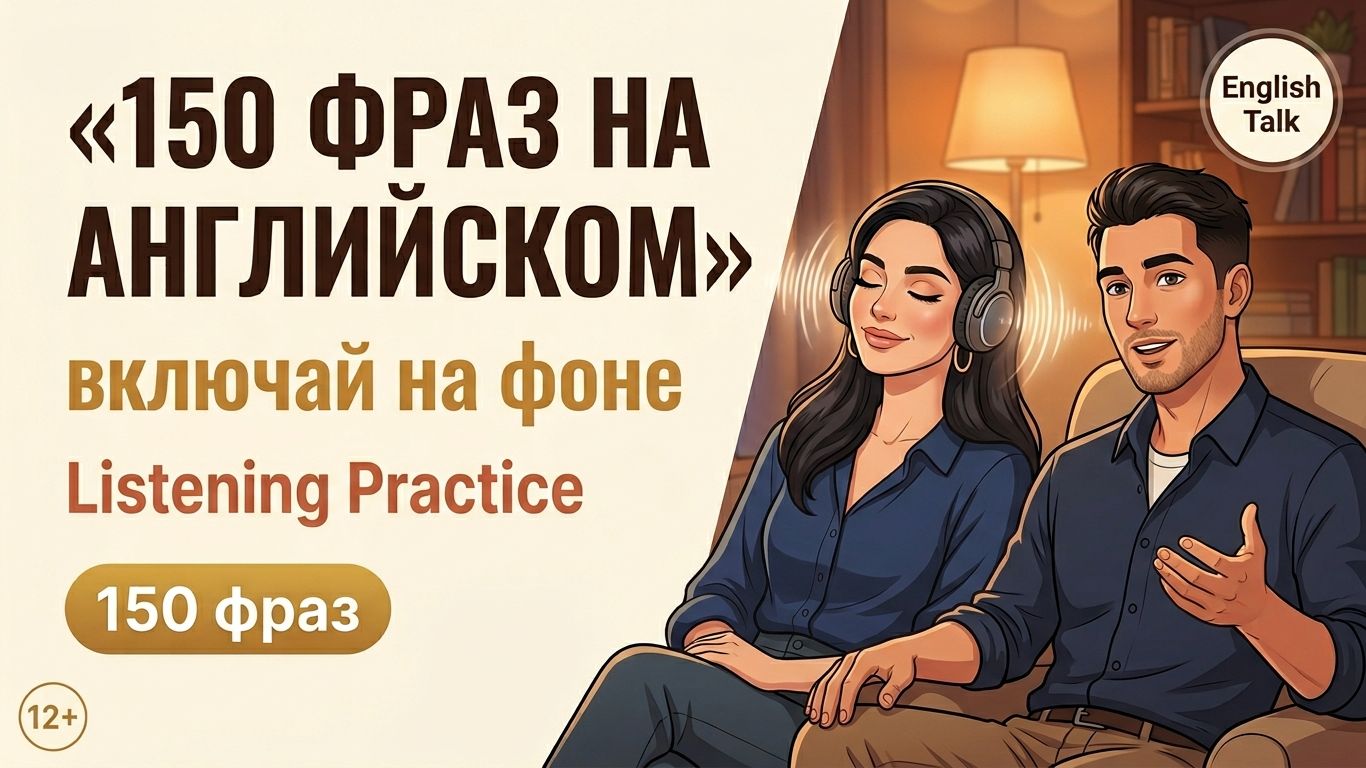 150 фраз на английском для начинающих |  Слушай и повторяй | Английский на слух