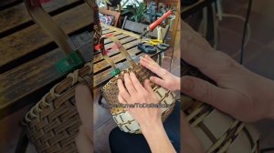 Мастер-класс "Ручка для кашпо из ротанга"