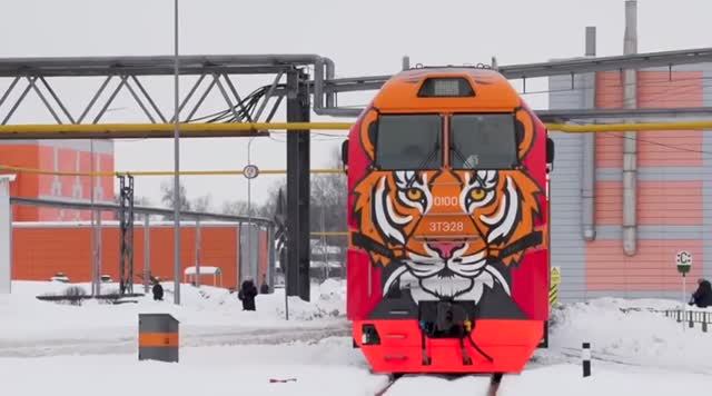 Тепловоз 2ТЭ25К-100 «Амурка» Тепловоз 2ТЭ25К-100 «Амурка»