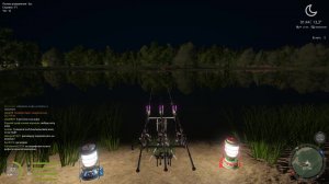 Русская Рыбалка 4, оз. Янтарное, рыба: разные карпы. Высидим цвет.)