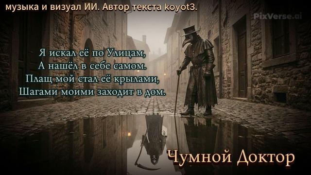 Чумной доктор./Авторская песня/