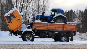 Что только по трассе не встретиш! Ходовые испытания TOYOTA 92 года выпуска!