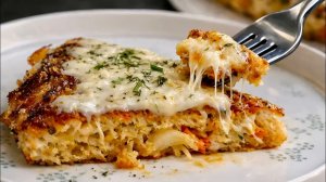 Вкусный и сытный ужин из самых доступных продуктов: запеканка из капусты на сковороде